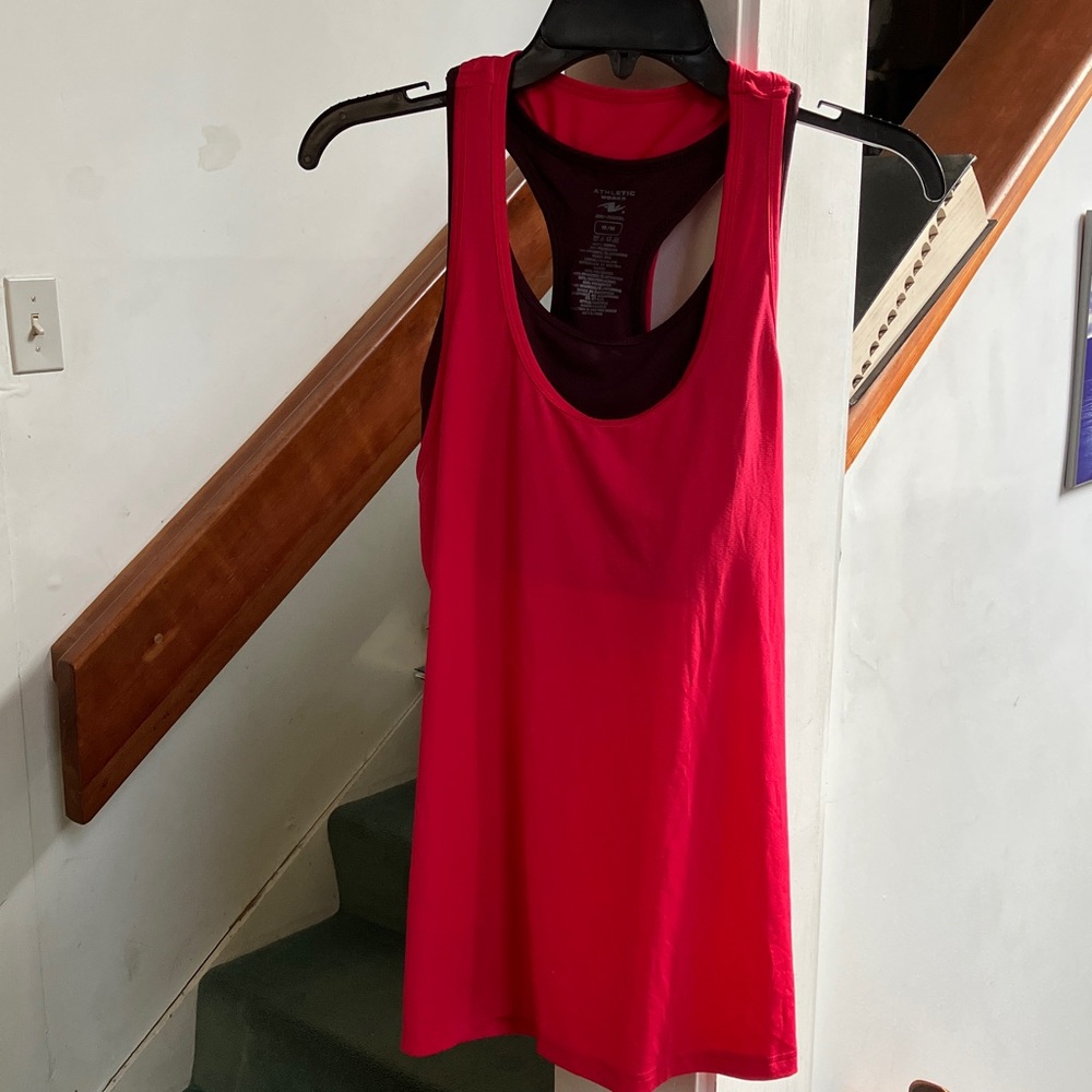Athletic Works Women's Bright Red Tank Top